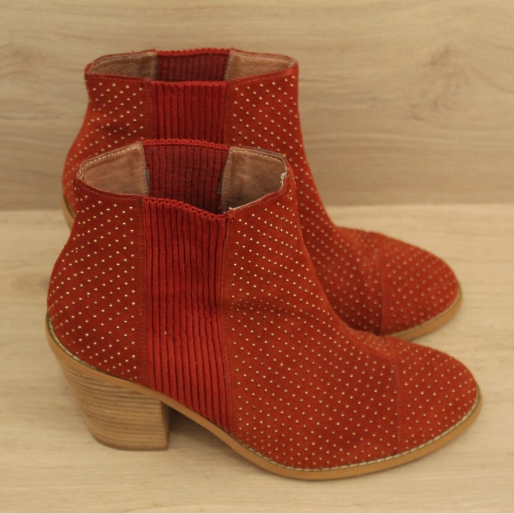 Anthropologie Micro-Studded Boots